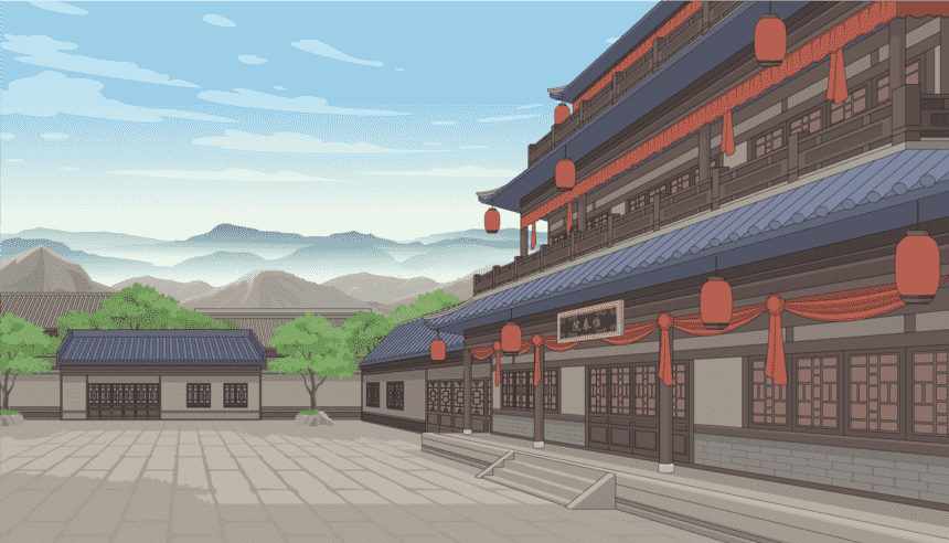 青楼外景-侧