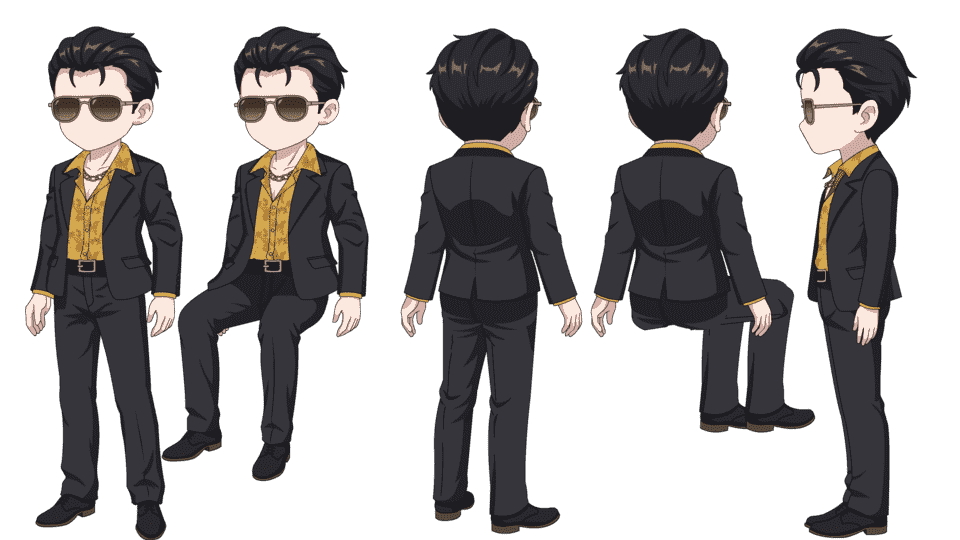 黑道西服男