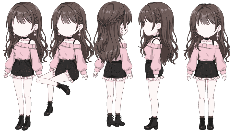 粉衣都市女