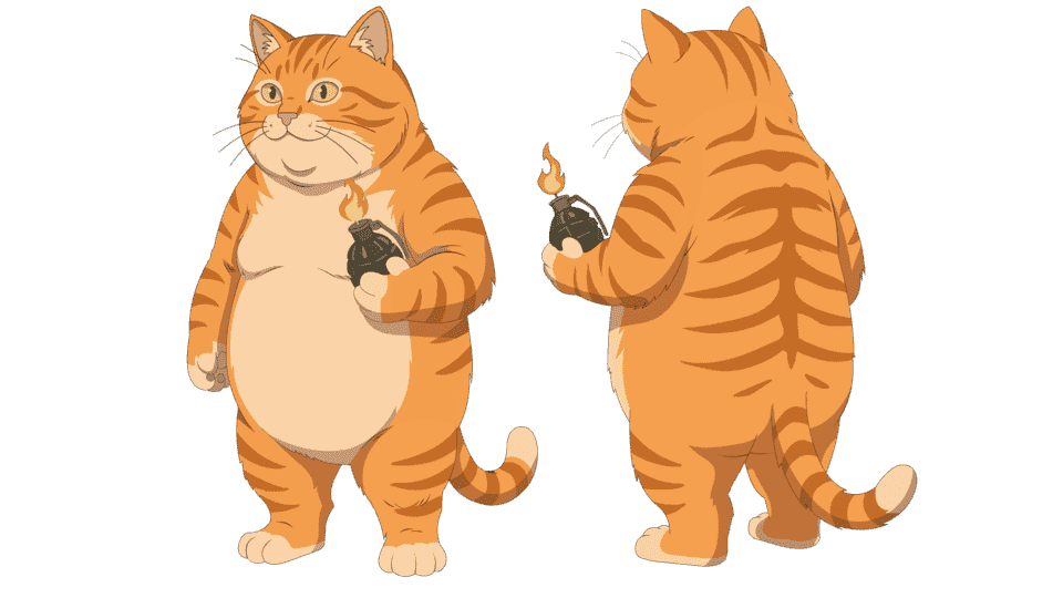 人形橘猫
