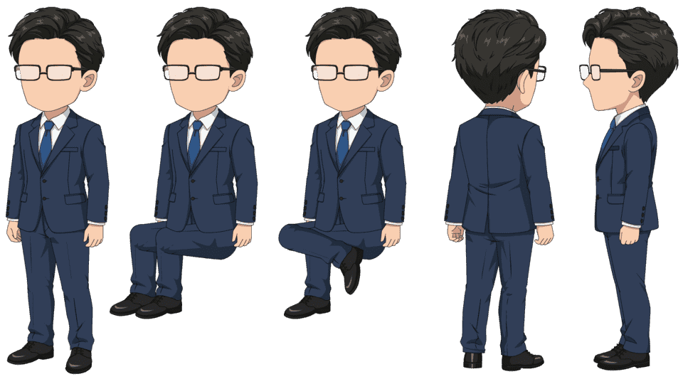 新闻男主持（三视角