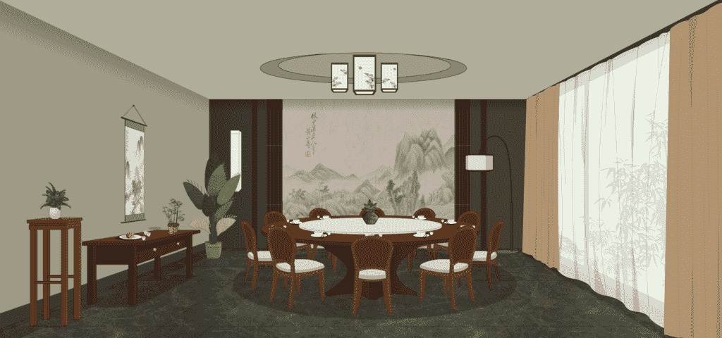 饭店包间
