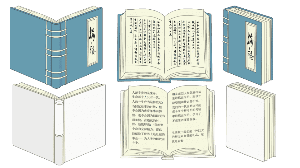 书的三视角
