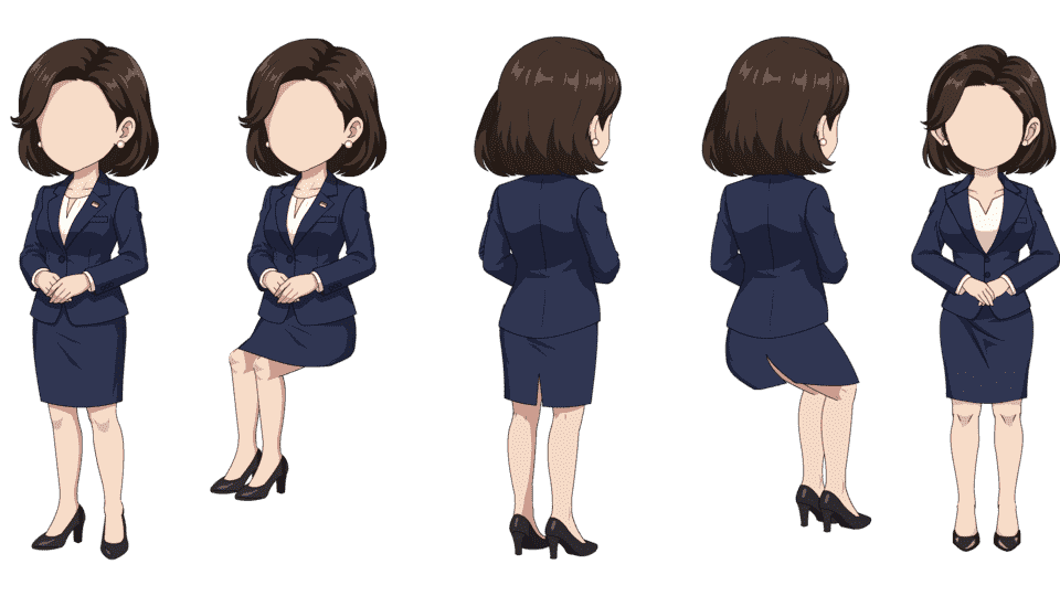 新闻女主持（三视角）