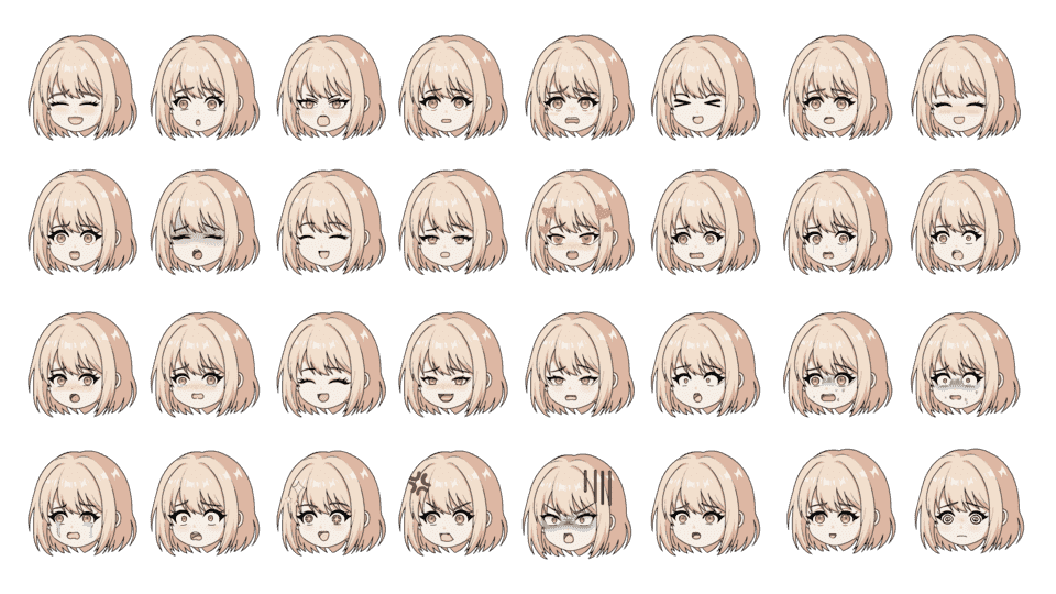 女表情2
