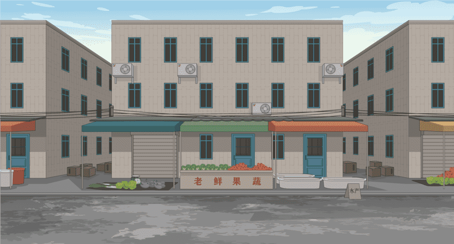 菜市场农贸市场-侧