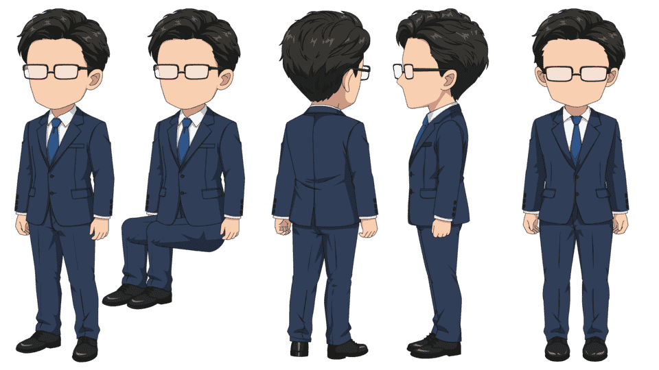 新闻男主持（四视角）