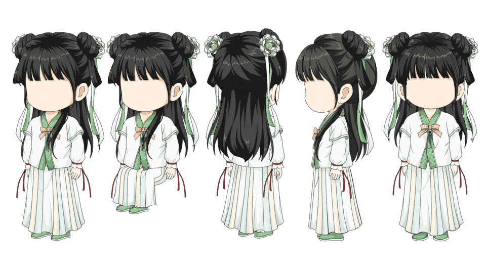 女孩小孩萌娃（四视角）