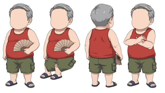 退休胖老头