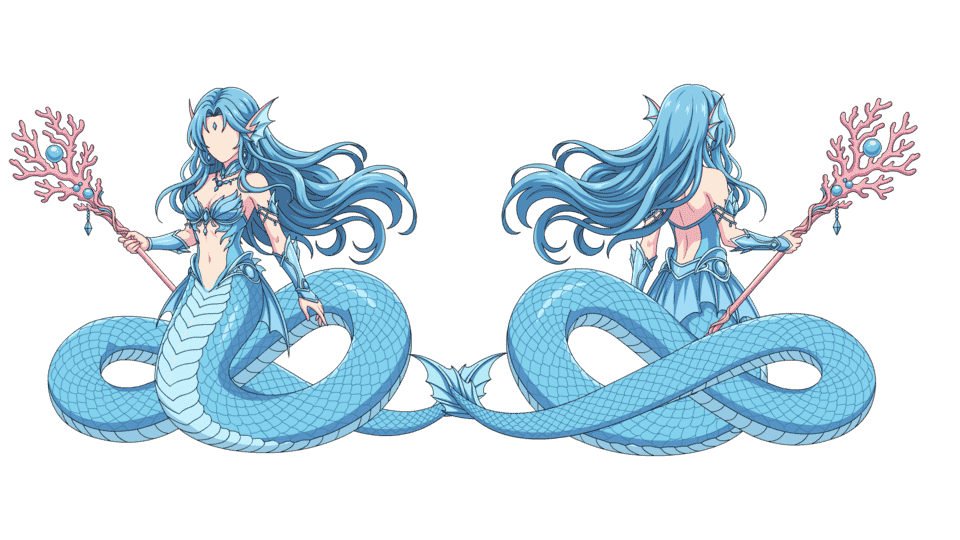海蛇精蛇人女