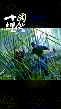 反手就是一刀，解救金城武、章子怡。特效素