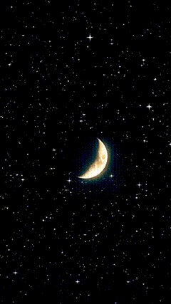 星星月亮特效素材抖音拜年黑科技送你一张动