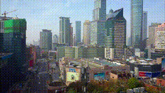 南京城市唯美视频素材城市风景航拍