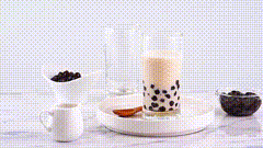 奶茶唯美素材网红饮品手机摄影视频素材