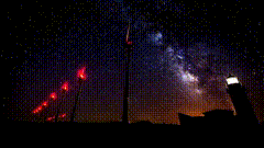 很美的星空视频素材梦幻星空