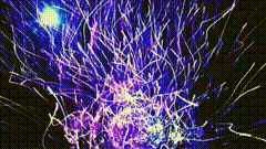 抠图黑幕光效素材特效783