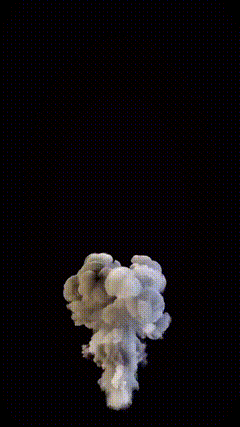 抠图黑幕烟雾素材特效360