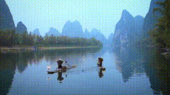 桂林山水美景素材