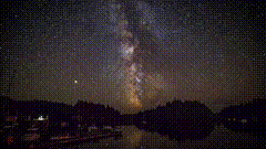 梦幻星空星空延时摄影星空唯美视频素材