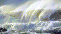 海浪唯美视频素材