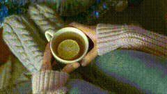 看着茶杯发呆唯美视频素材情绪杯子唯美