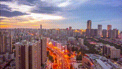 航拍海南素材分享海南城市