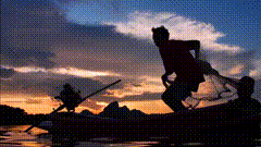 落日余晖映晚霞一抹夕阳美如画晚霞太美了