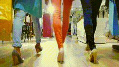 逛街Shopping唯美素材