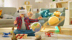 3d眼镜唯美素材特效素材特效短视频素材
