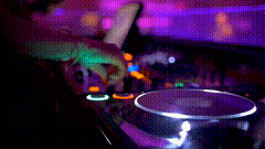 Dj打碟素材手机摄影视频素材酒吧
