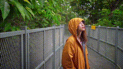 下雨天人物唯美视频素材情绪短片