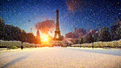 下雪天雪景素材合集