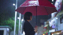 也是一种享受愿你天黑有灯下雨有伞下雨天拍出电影感