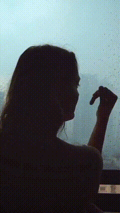 只要妳的心是晴朗的，你的人生里就没有雨天