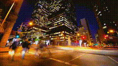 唯美夜景素材
