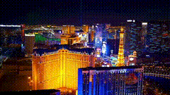 唯美夜景素材特效938