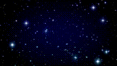 唯美星星视频素材北斗星