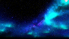 唯美星空视频素材