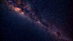 唯美视频素材幻星空