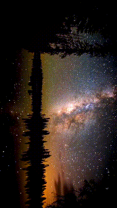 唯美视频素材愈星空
