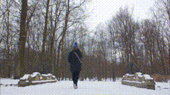 唯美视频素材雪景
