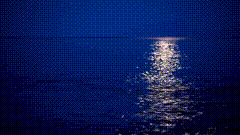 夜晚大海素材音效