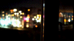 夜晚灯光效果唯美视频素材