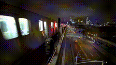 夜景唯美素材特效9907