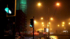 夜景灯光唯美素材素材特效短视频素材