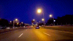 夜景系列素材，（副驾拍摄)