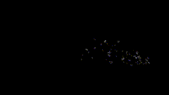 文字消散素材特效短视频素材特效