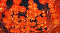 新年春节除夕唯美素材特效