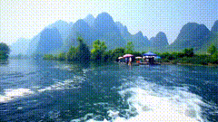 无数桂林山，不尽漓江水
