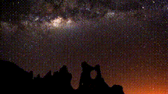 星空唯美素材素材特效短视频素材